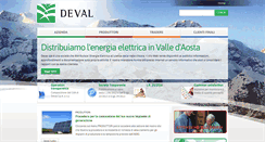 Desktop Screenshot of devalspa.it