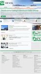 Mobile Screenshot of devalspa.it